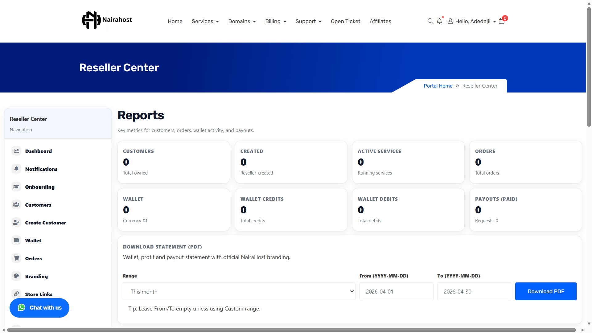 Reports & Statements